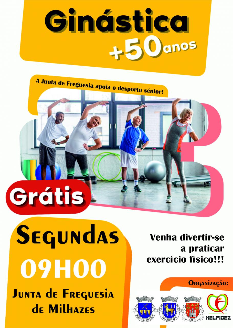 GINÁSTICA PARA MAIORES DE 50 ANOS 