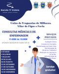 Consultas m&eacute;dicas e de enfermagem