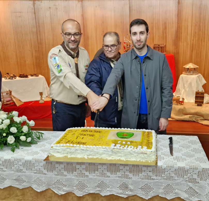 Presença do Executivo de Junta no Quinto Aniversário da Fraternidade Nun'Álvares (FNA) de Milhazes